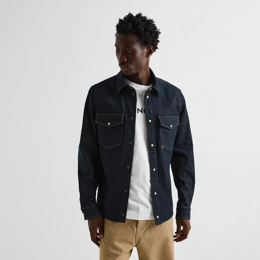 Moncler Moncler Denim Shirt Sn64 detail 3