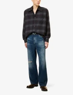 OUR LEGACY Vast Straight-Leg Denim Jeans detail 2