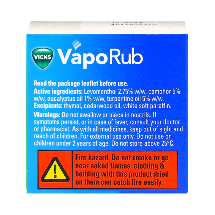 Vicks Vaporub 50g detail 2