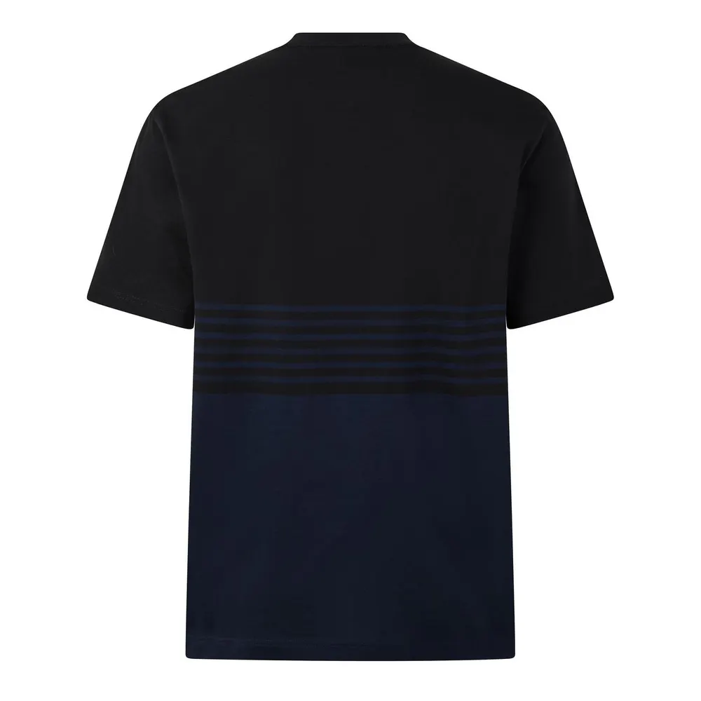 Lacoste Men's Colour Block Cotton Crew-Neck Short-Sleeve T-Shirt detail 2