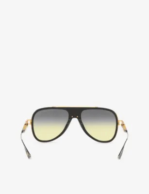 DITA D4000473 Grand Decade Aviator-Frame Metal Sunglasses detail 3
