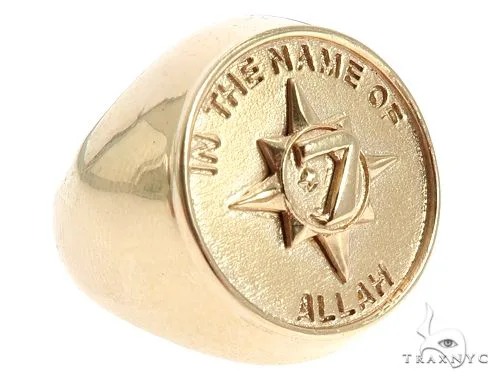 RINA - For Him CUSTOM 5 Percent Universal Flag Ring 65818 in Rose Gold / 8 – Ring