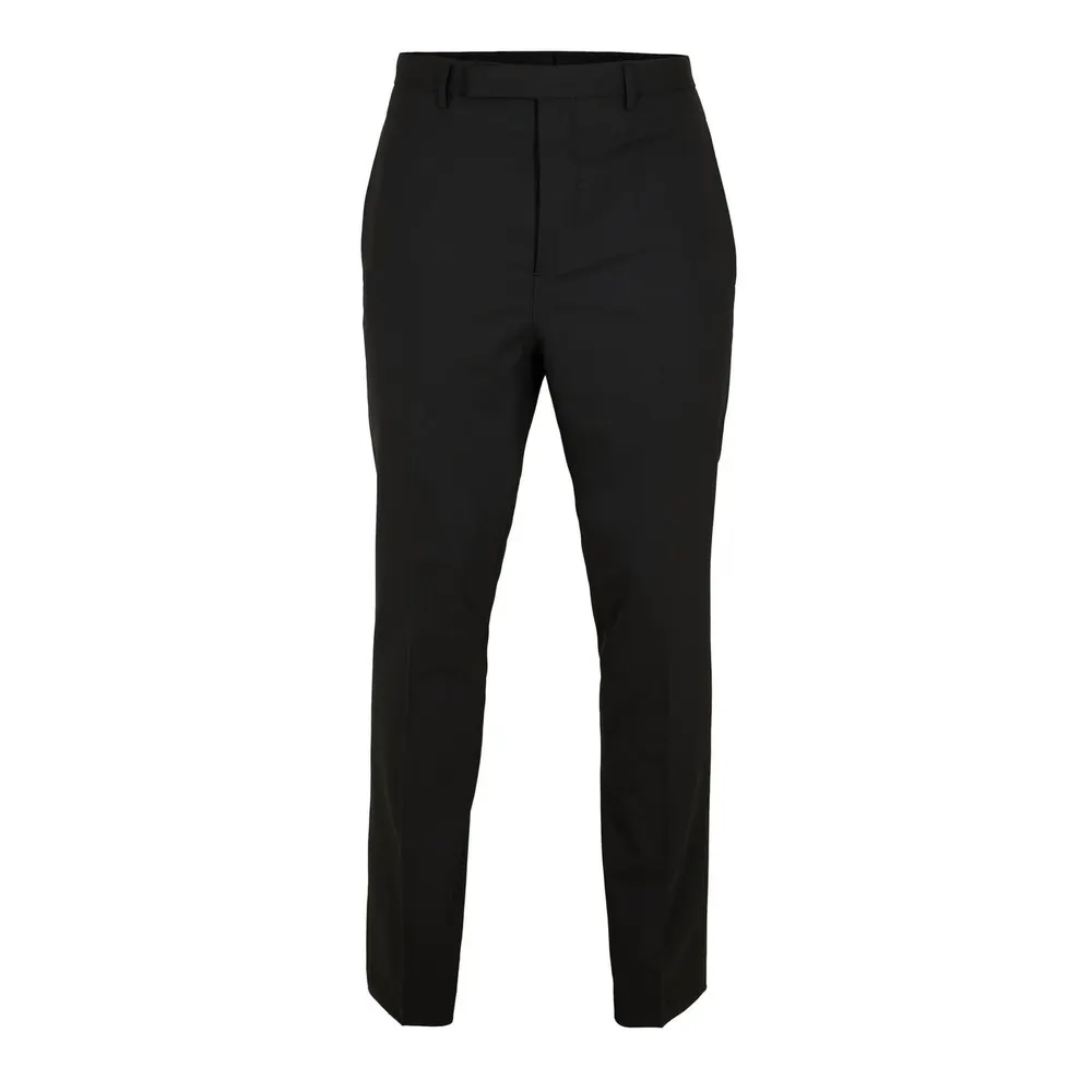 Rick Owens Men's Slim Astaires Straight Leg Trousers in Black – Clothing