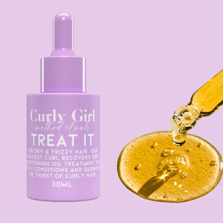 Curly Girl Method Club Treat It Deep Conditioning Oil detail 2