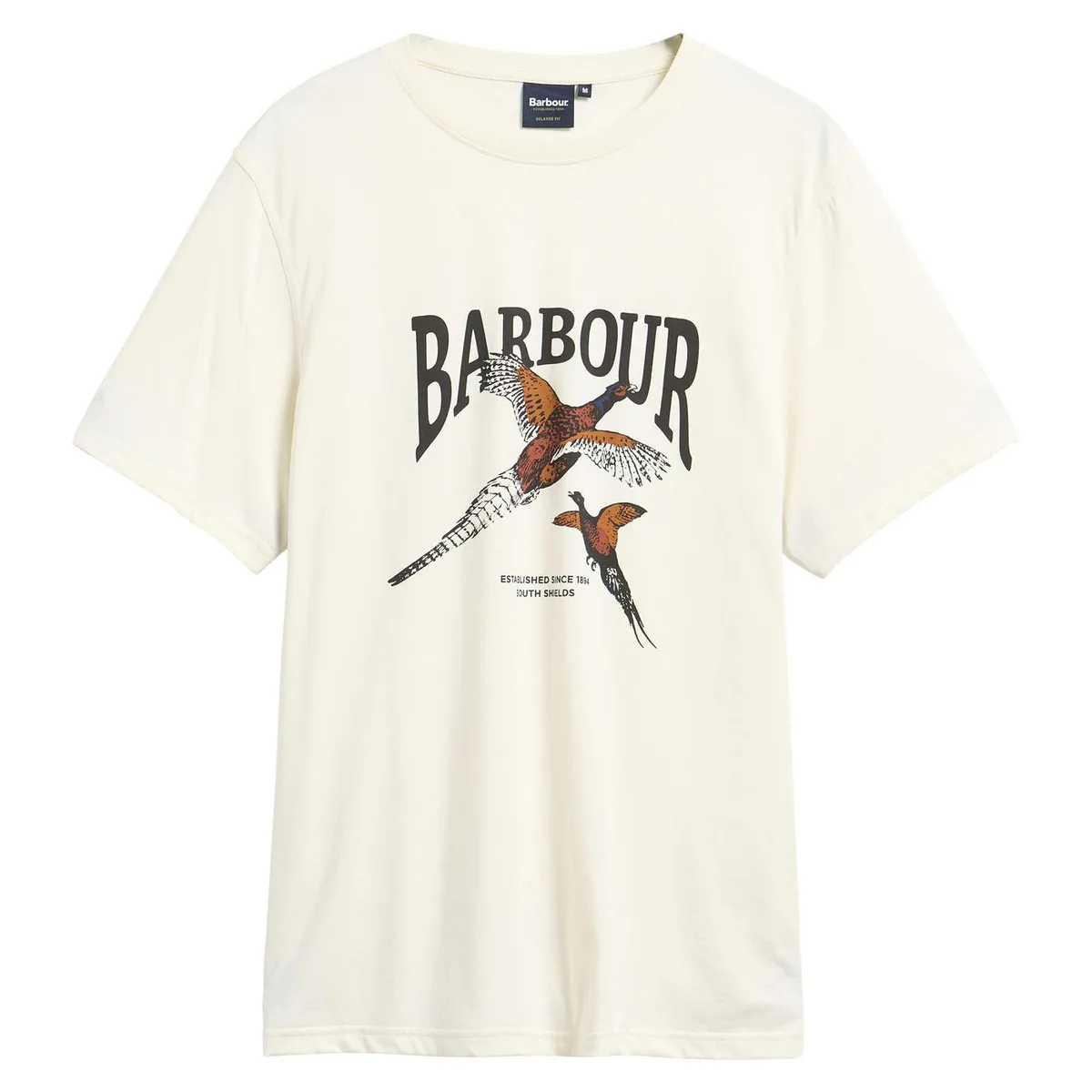 Barbour Men's Pheasant Cotton Short-Sleeve Crew-Neck Relaxed-Fit T-Shirt