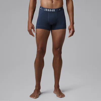 Jordan Men's Flight Cotton Boxer Briefs (3-Pack) - Squadron Blue