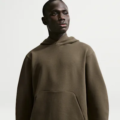 Nike 24.7 ImpossiblySoft Men's Dri-FIT Pullover Hoodie - Dark Hazel/Black/Velvet Brown
