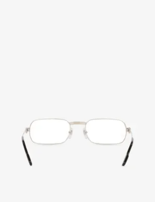 CARTIER CT0556O Rectangle Metal Optical Glasses detail 3