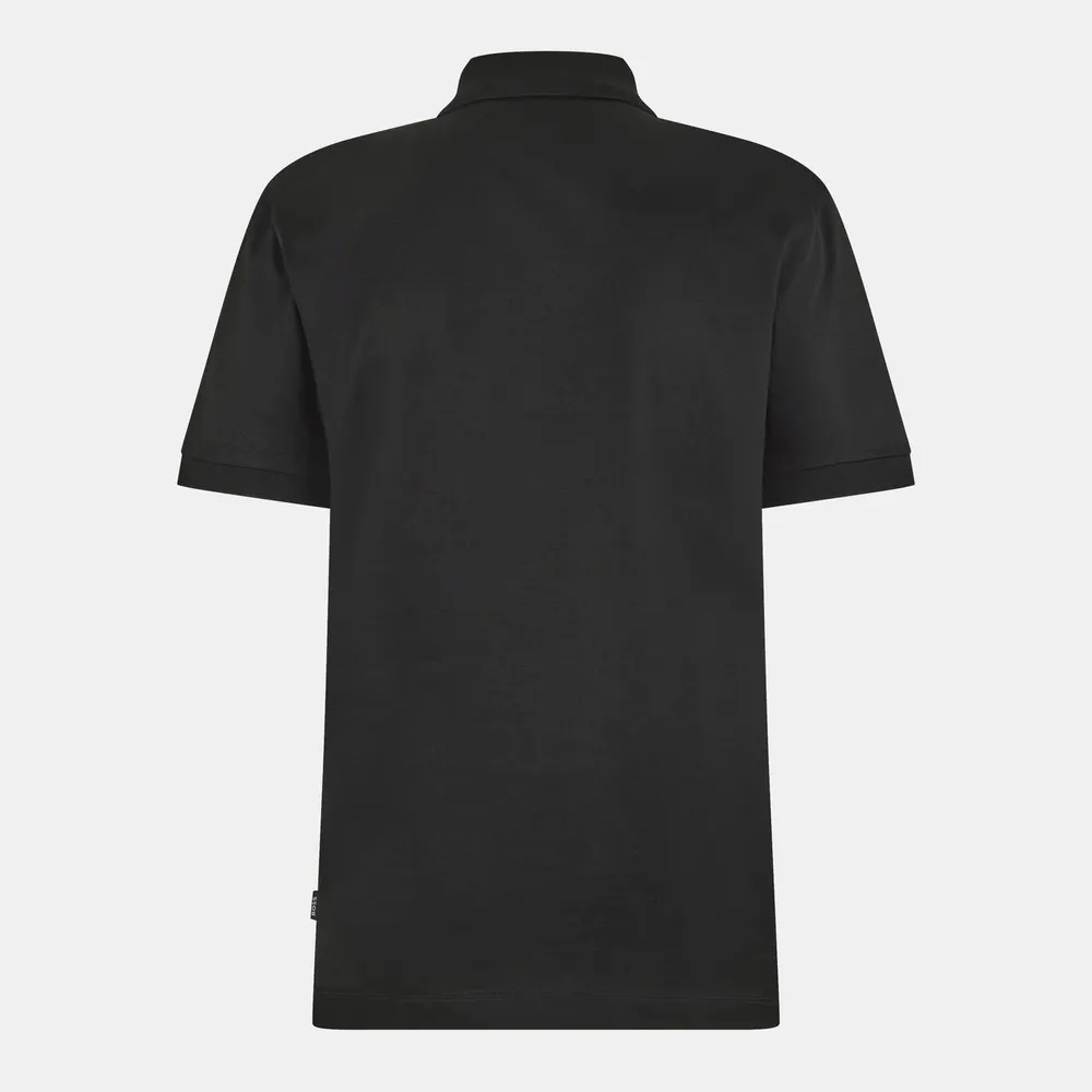 Boss Men's H-Paras 65 Polo Quarter Zip Shirt detail 2