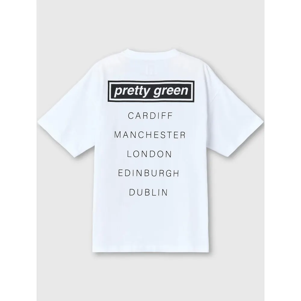Pretty Green Men's PG Live Forever Regular Fit T-Shirt detail 2