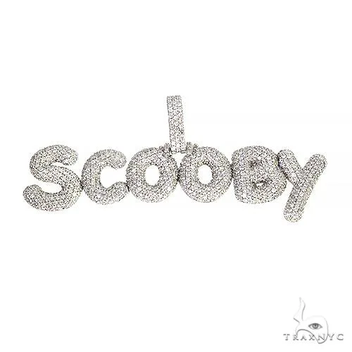RINA - For Him CUSTOM Custom Made Bubble Style 'Scooby' Diamond Pendant 66694 in Rose Gold – Pendant