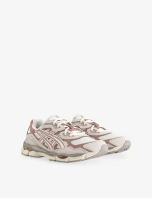 ASICS Gel-NYC Mesh And Suede Trainers - EUR 45 / 11 UK MEN in CREAM UMEBOSHI, additional product view 3
