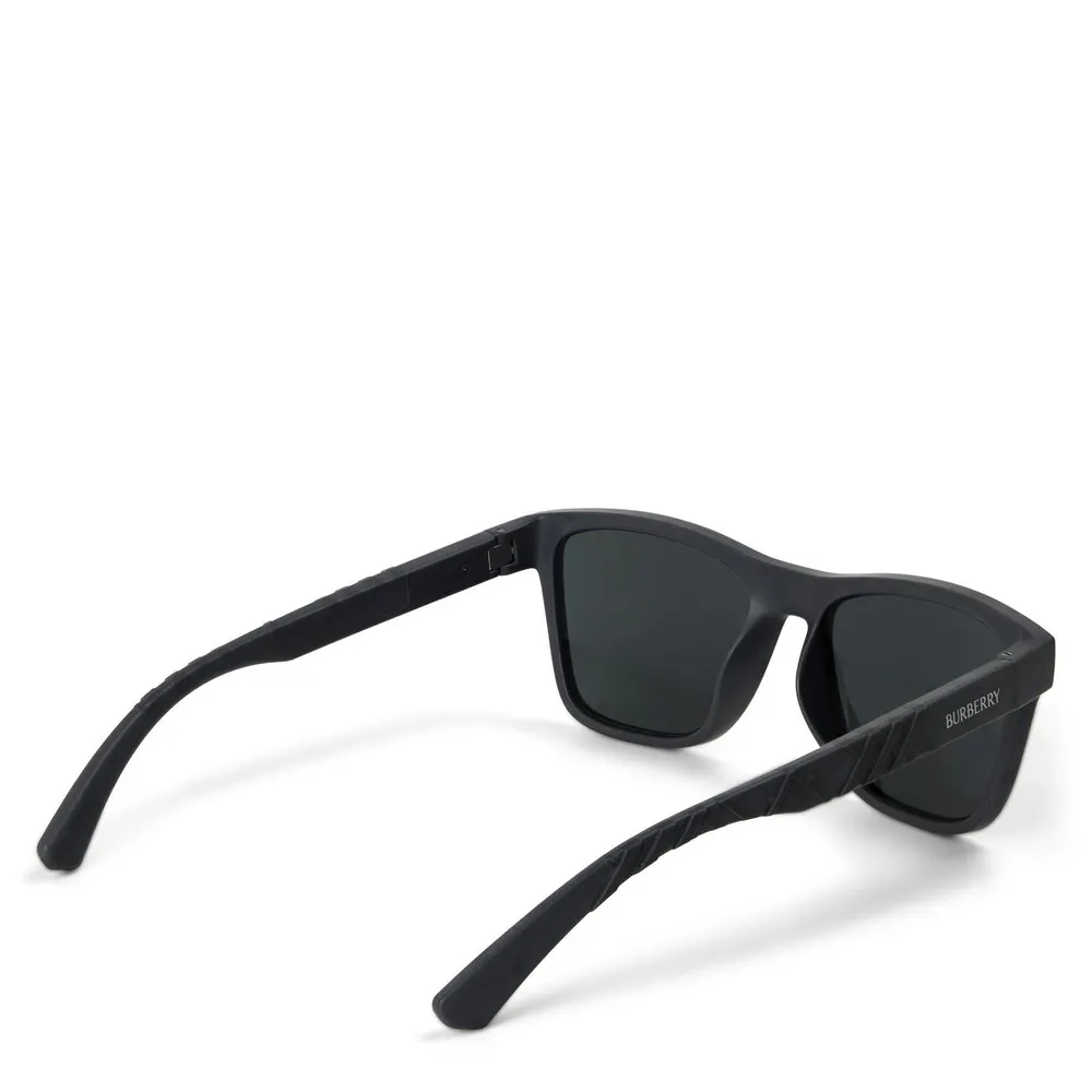 Burberry Men's 0BE4482U Wayfarer Sunglasses detail 2