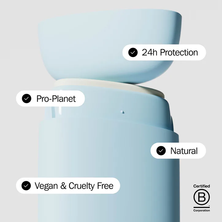 Fussy Refillable Natural Deodorant Cloud Nine Starter Pack detail 2