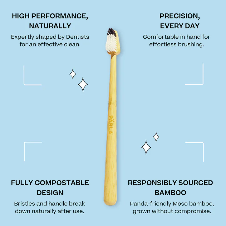 Parla PÄRLA Bamboo Brush 1 Each, additional product view 2