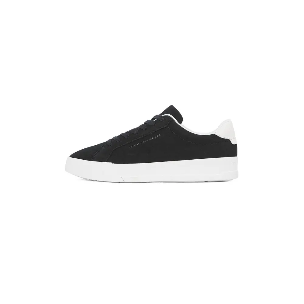 Tommy Hilfiger Court Leather Low Top Trainers detail 3