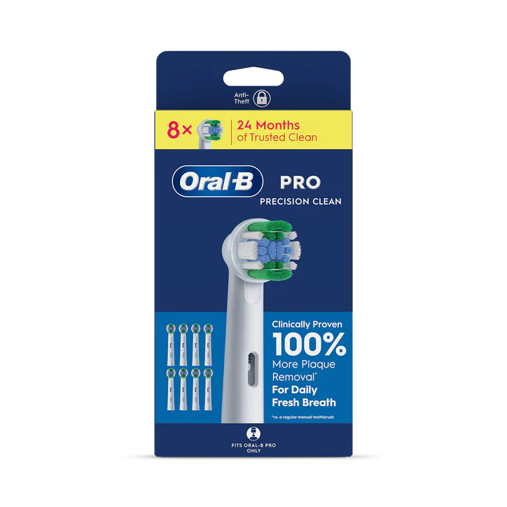 ORAL-B Pro Precision Clean Toothbrush Heads, 8 Counts detail 2