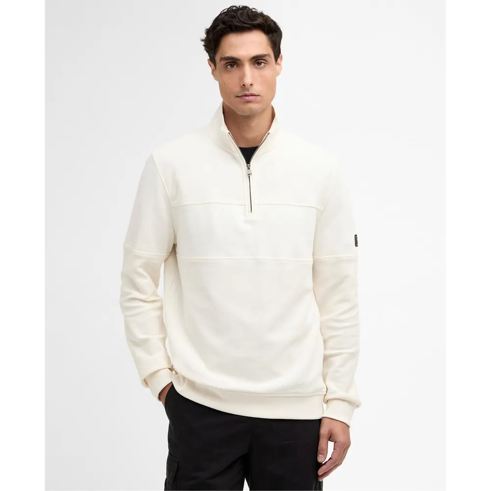Barbour International Mens Kaspian Half-Zip Sweatshirt detail 2