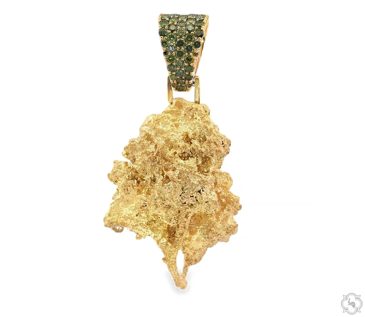 RINA - For Him CUSTOM Weed Bud pendant #2 in Rose Gold – Pendant