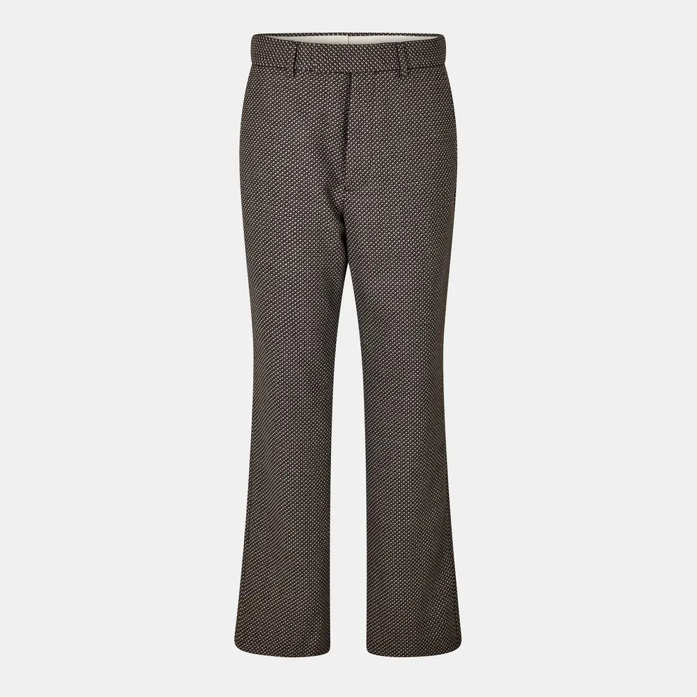 Gucci Men's Italian Craftsmanship Straight Leg Trousers