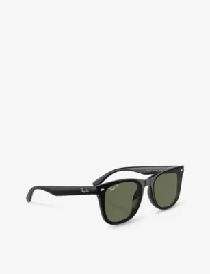 RAY-BAN RB4420 square-frame polycarbonate sunglasses detail 2
