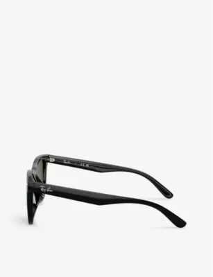 RAY-BAN RB4420 square-frame polycarbonate sunglasses detail 3