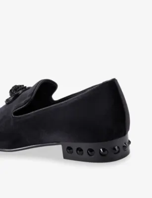 KURT GEIGER LONDON Ace Chelsea Faux-Leather Loafers - EUR 45 / 11 UK MEN in BLACK, additional product view 3