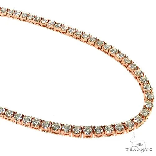 AHMED - For Him CVD 40 PT Diamond Tennis Chain 70338 in Rose – Chain