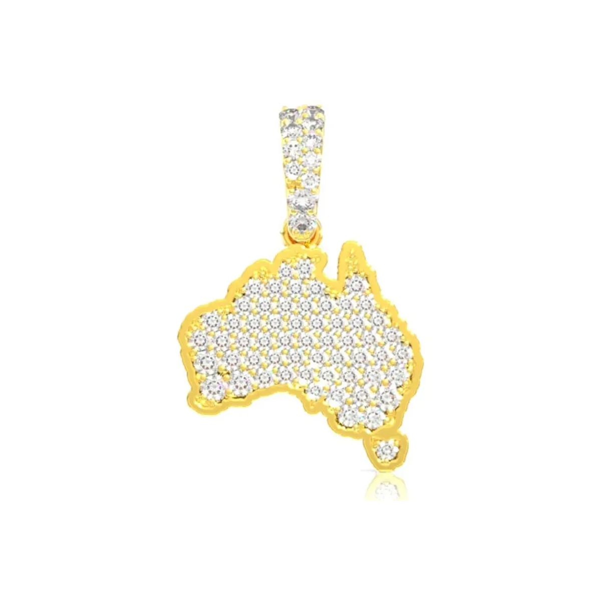 For Him Australia Diamond Pendant in Rose Gold / Lab Grown Diamond – Pendant