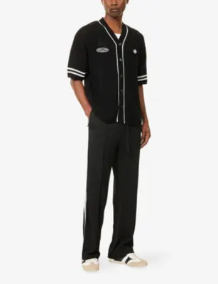 THE COUTURE CLUB Tape Mesh Jogging Bottoms detail 2