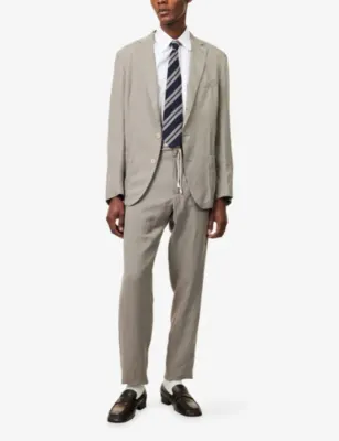 DUNHILL Giza Long-Sleeve Cotton Shirt - 15.75 detail 2
