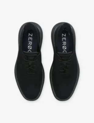 COLE HAAN Grand Phaze Stitchlite™ Knitted and Leather Oxford Shoes - EUR 45 / 11 UK MEN in BLACK, additional product view 2