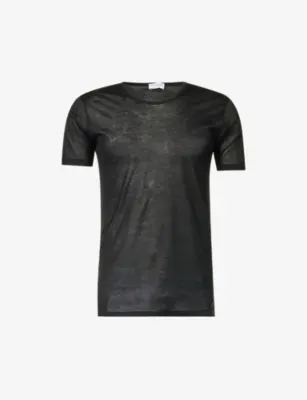 ZIMMERLI Royal Classic semi-sheer cotton-jersey T-shirt
