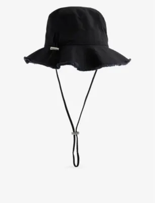 JACQUEMUS Le Bob Artichaut cotton-twill sun hat - M/L detail 3