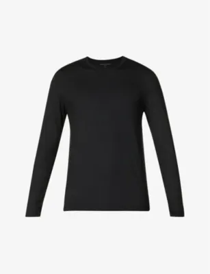 DEREK ROSE Basel long-sleeved stretch-modal top