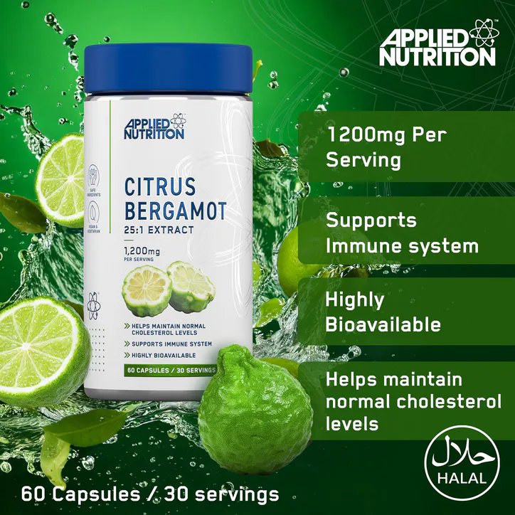 Applied Nutrition Citrus Bergamot 25:1 Extract 60 Capsules detail 2