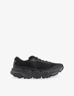 ON Cloudsoma Mesh Trainers - EUR 41 / 7 UK MEN in BLACK BLACK – Mens | Trainers | Lace up trainers