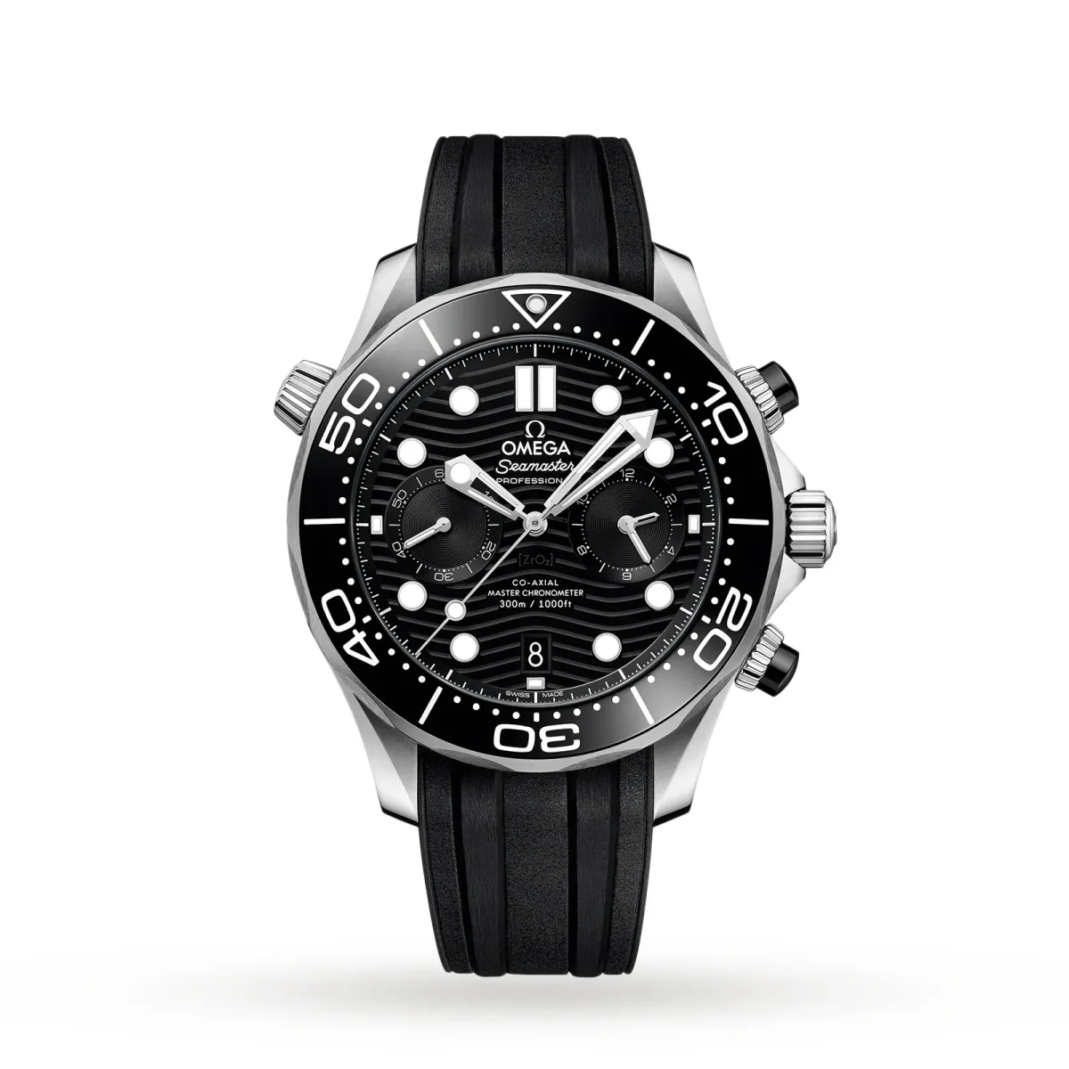 Omega Seamaster Diver 300M Co-Axial Master Chronometer Chronograph 44mm Mens Watch