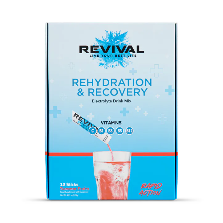 REVIVAL Rehydration & Recovery - Summer Fruits 12 pack detail 2