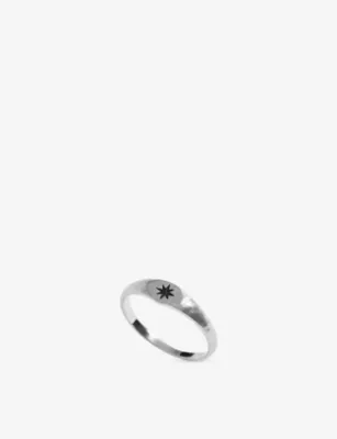 MONICA VINADER Guiding Star Signet Ring - N detail 3