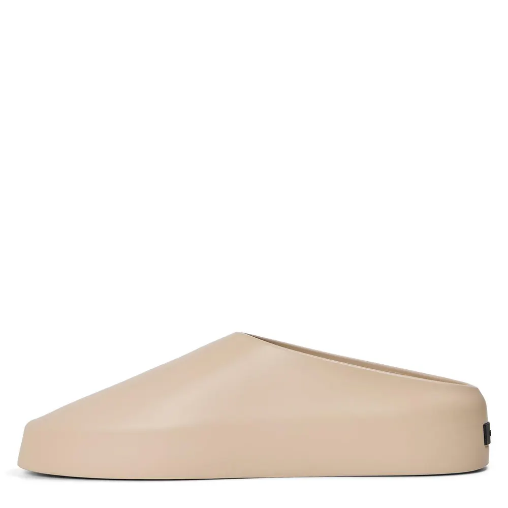 Fear Of God Men's Flat Mules in Concrete, additional product view 2