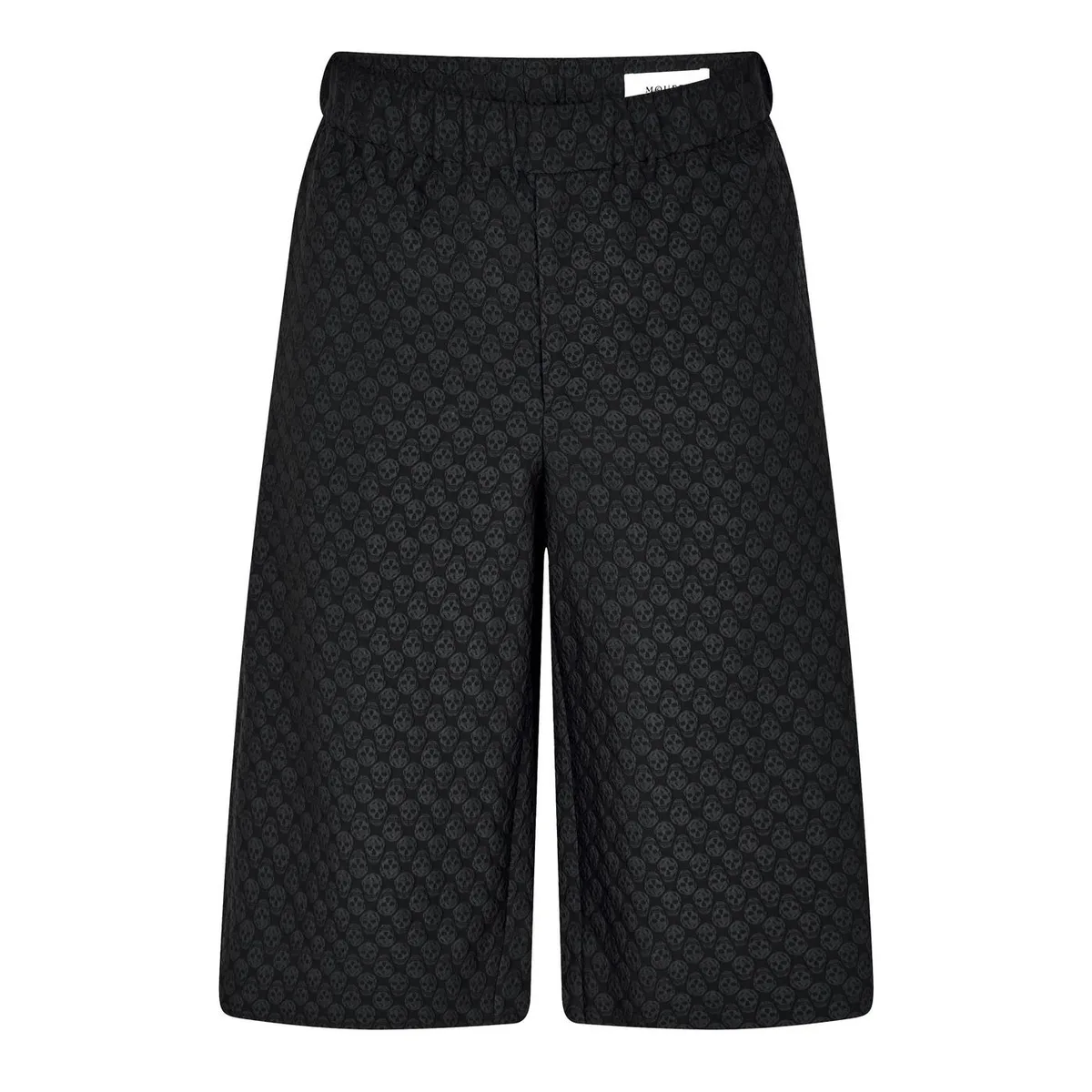 Alexander McQueen Skull Jacquard Bermuda Shorts