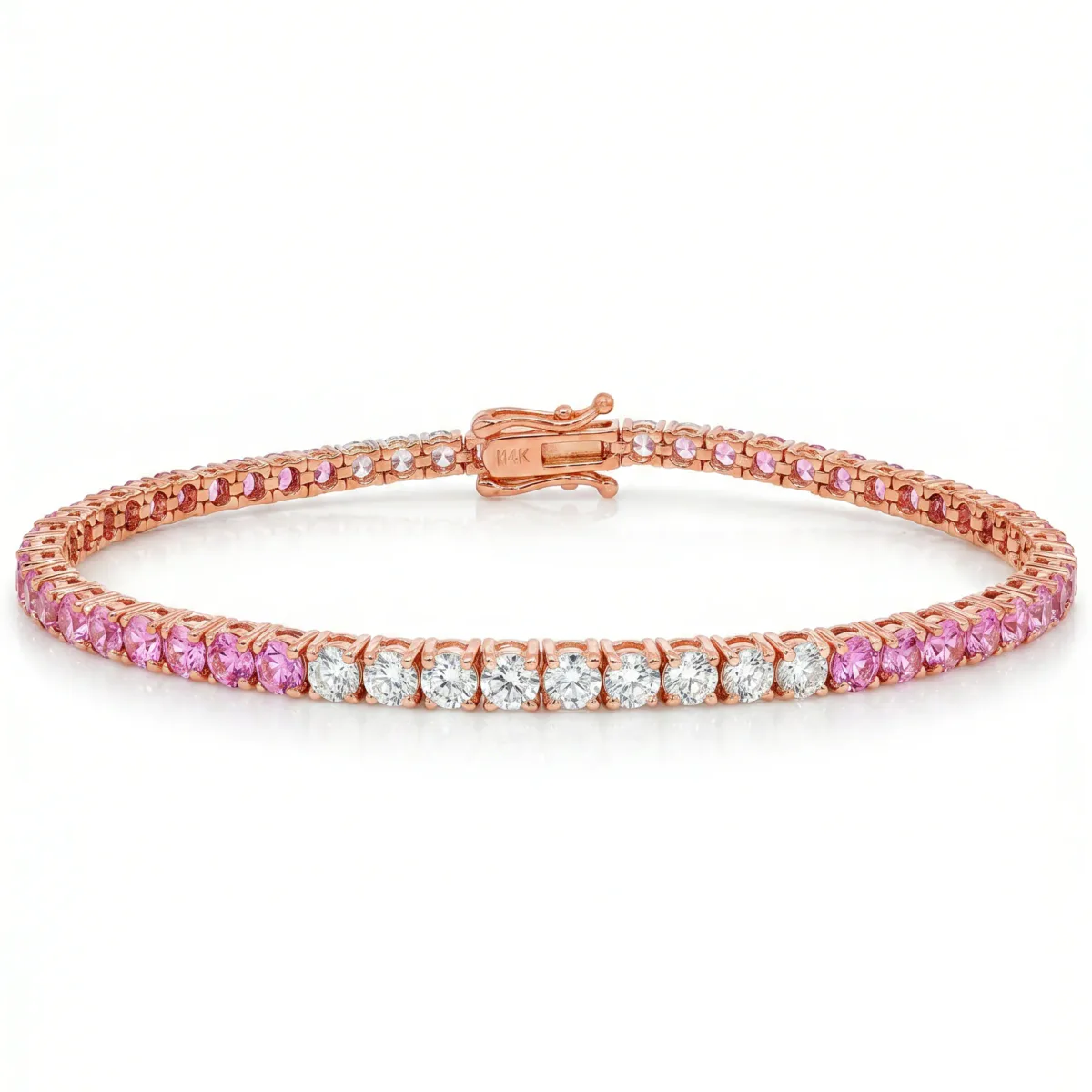 PIA - For Him GEMSTONES Diamond Blossom Tennis Bracelet 69886 in Rose Gold – Bracelet