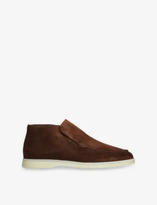 AURELIEN City Suede Loafers - EUR 46 / 12 UK MEN in Dark Brown – Mens | Loafers