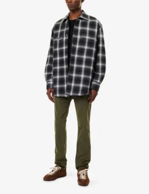 CITIZENS OF HUMANITY Gage Slim Touch Sateen Cotton Denim Jeans in Dogwood (dk Green), additional product view 2
