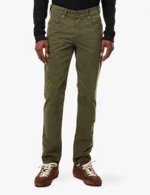 CITIZENS OF HUMANITY Gage Slim Touch Sateen Cotton Denim Jeans in Dogwood (dk Green), additional product view 3