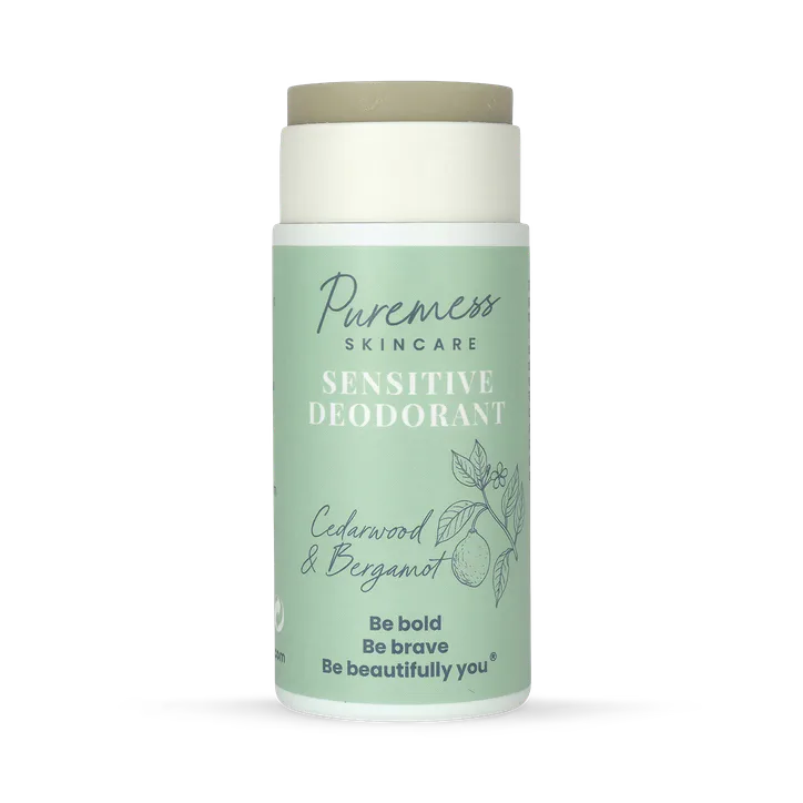 Puremess Skincare Sensitive Deodorant 70g - Cedarwood & Bergamot detail 2