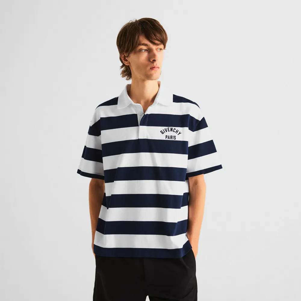GIVENCHY GIV Stripe SS Polo Sn64 detail 3