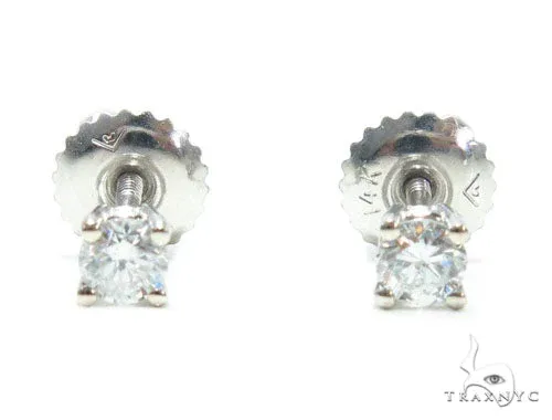RINA - For Him FACTORY Prong Diamond Stud Earrings 41589 in Rose Gold – Earrings