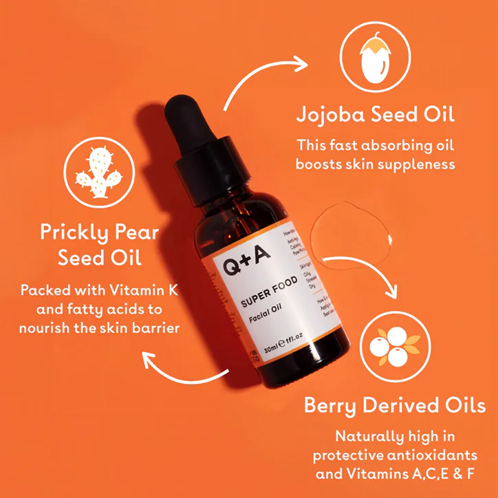Q+A Super Food Facial Oil 30ml detail 3